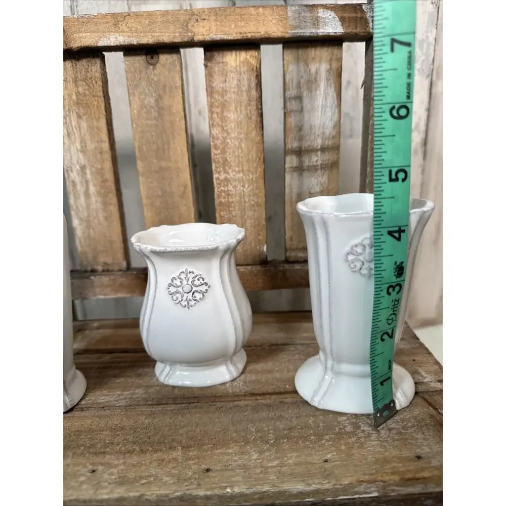 Southern Living Set Of 3 Mini Petite Bud Vases